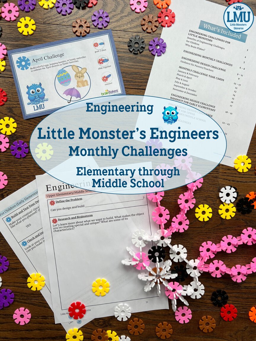 Little Monsters Engineers: Monthly Challenges - Little Monsters Universe